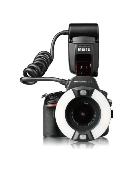 Flash de Anillo Macro MEKE MK-14EXT-N para Nikon Flash de Anillo Macro MEKE MK-14EXT-N para Nikon