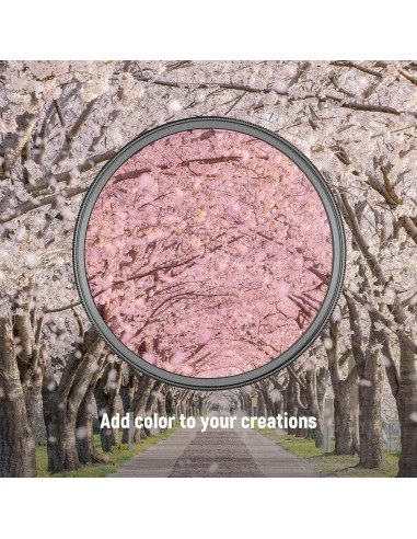 Kit de Filtros de Color 58mm Neewer - 9 Piezas con Fundas