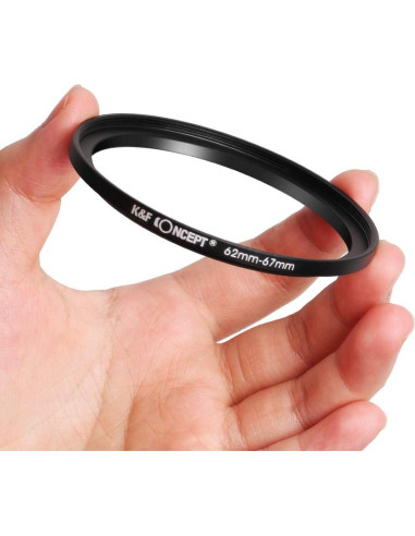 Juego de 11 Anillos de Paso de Metal K&F Concept 26-82mm