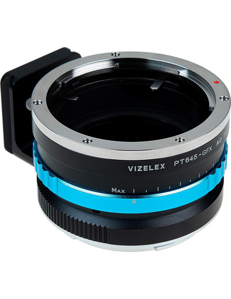 Adaptador de Montura Fotodiox para Lentes Pentax 645 a Fujifilm G-Mount con Filtro ND Variable Adaptador de Montura Fotodiox para Lentes Pentax 645 a Fujifilm G-Mount con Filtro ND Variable