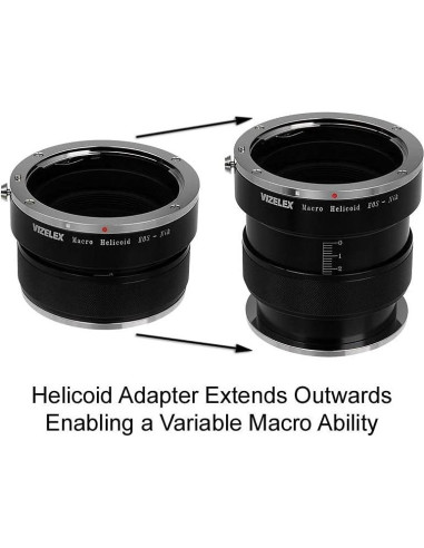 Adaptador Helicoidal Macro Fotodiox para Lentes Nikon F