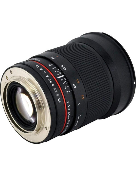 Lente Gran Angular Rokinon 24mm f/1.4 para Canon EF Lente Gran Angular Rokinon 24mm f/1.4 para Canon EF