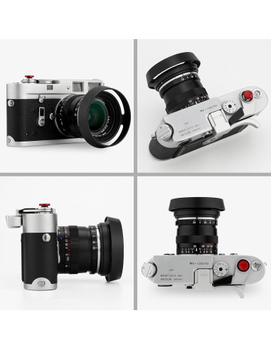 Capucha de Lente Redonda Haoge LH-ZV09 para Carl Zeiss ZM