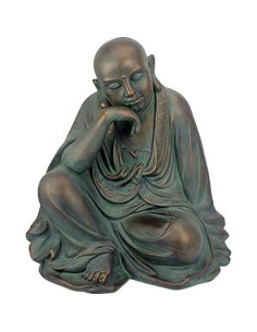 Estatua de Jardín Buda Pensativo Design Toscano 55.88 cm Resina 2