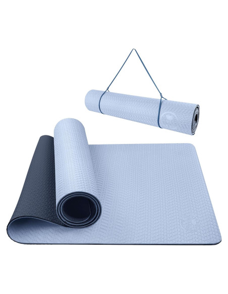 Esterilla de Yoga IUGA Antideslizante 182.88x60.96cm Gris Esterilla de Yoga IUGA Antideslizante 182.88x60.96cm Gris