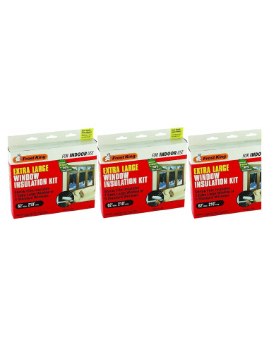 Kit de Aislamiento 3 Pack Thermwell para Ventanas