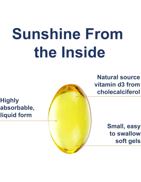 Carlson Vitamina D3 4000 UI 100 mcg Suplemento Inmunológico 360 Cápsulas Carlson Vitamina D3 4000 UI 100 mcg Suplemento Inmunológico 360 Cápsulas