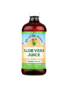 Jugo de Aloe Vera Lirio del Desierto 473 ml Orgánico Vegano