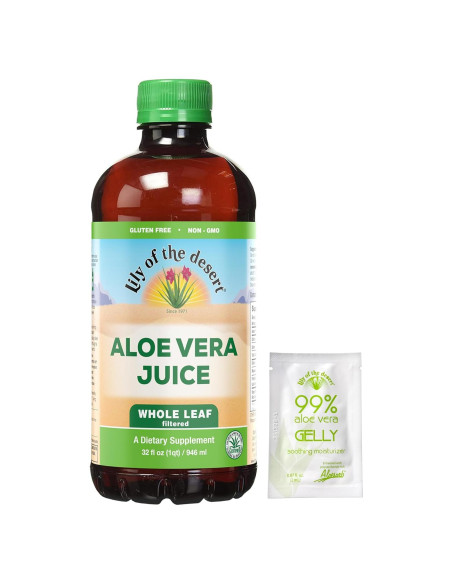 Jugo de Aloe Vera Lirio del Desierto 946 ml - Salud Digestiva Jugo de Aloe Vera Lirio del Desierto 946 ml - Salud Digestiva