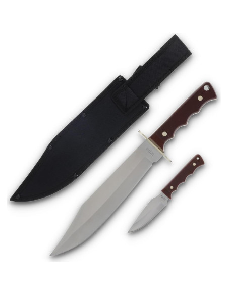 Cuchillo Bowie Old Timer 25.4 cm Acero Inoxidable con Funda Cuchillo Bowie Old Timer 25.4 cm Acero Inoxidable con Funda