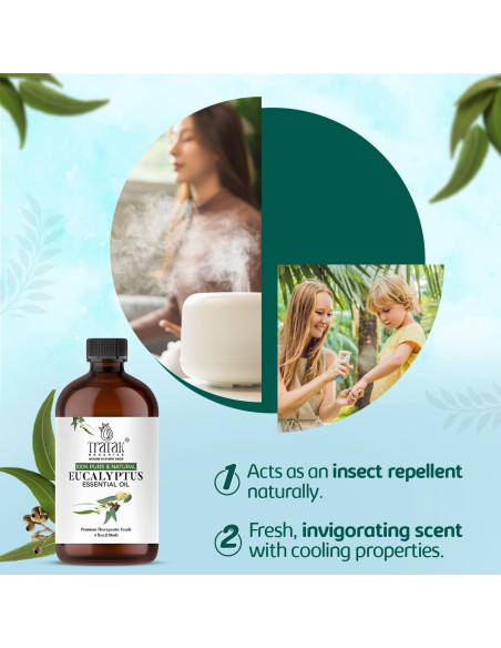 Aceite Esencial de Eucalipto Tratak 118.3ml Grado Terapéutico Aceite Esencial de Eucalipto Tratak 118.3ml Grado Terapéutico