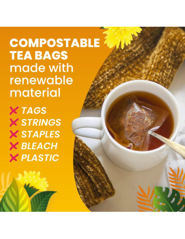 Té de raíz de diente de león orgánico Cederberg 100 bolsas