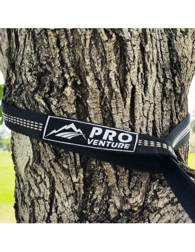 Cintas de hamaca Pro Venture 8ft con 2 mosquetones 1200lbs