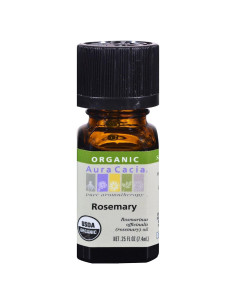 Aceite Esencial Orgánico de Romero Aura Cacia 45.4 g