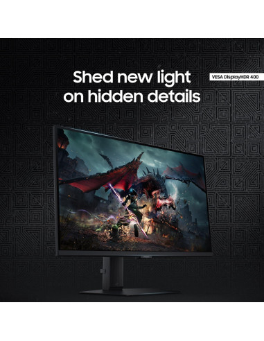 Monitor Samsung Odyssey G50D 27" QHD 180Hz 1ms G-Sync