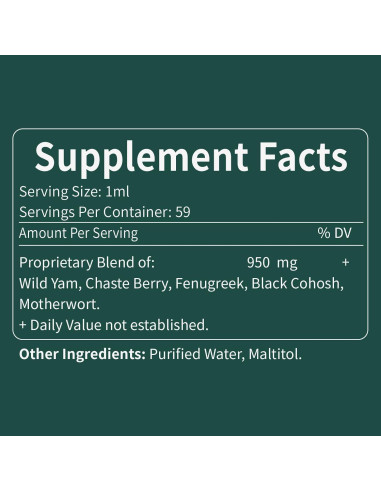 Extracto de Ñame Salvaje Fuenvegtal 59 ml - Alivio Menopausia y SPM