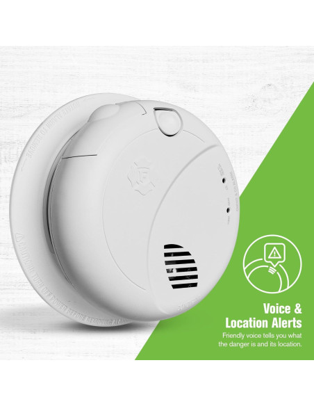 Alarma Combinada de Humo y Monóxido BRK SMCO100V-AC Alarma Combinada de Humo y Monóxido BRK SMCO100V-AC