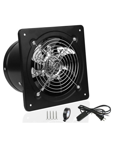 Ventilador de Escape ACEDUROBLA 10 cm Silencioso 20W