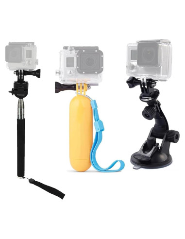 Kit Accesorios Cámara de Acción VVHOOY Flotante y Soporte