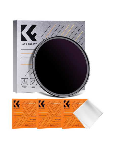 Filtro de Densidad Neutra K&F Concept ND100000 49mm 16.6 Stops Filtro de Densidad Neutra K&F Concept ND100000 49mm 16.6 Stops