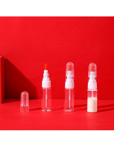 24 Bolígrafos de Pintura Rellenables Potchen 7 ml Punta Fina