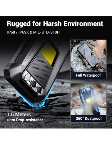 FOSSiBOT F106Pro Teléfono Resistente 12000mAh 15GB/256GB