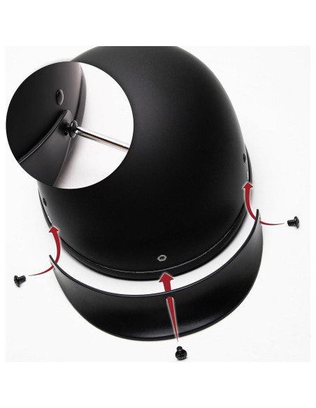 Casco Medio Rostro Cartman 513-L Negro Mate Grande DOT Casco Medio Rostro Cartman 513-L Negro Mate Grande DOT