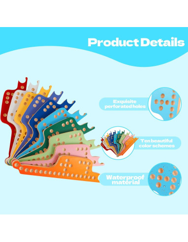 Juego de Mesa Colorido Medikaison con 10 Tableros y Canicas