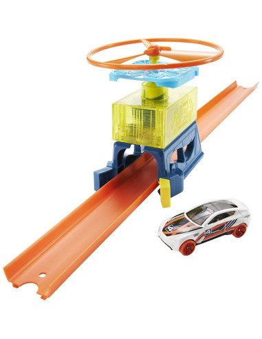 Paquete de Despegue Dron Hot Wheels HDX76, 6 Piezas, 1 Coche