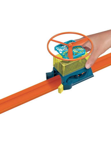 Paquete de Despegue Dron Hot Wheels HDX76, 6 Piezas, 1 Coche