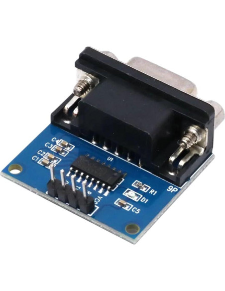Convertidor RS232 a Serial DB9 TGEINHVDU Módulo Electrónico Convertidor RS232 a Serial DB9 TGEINHVDU Módulo Electrónico