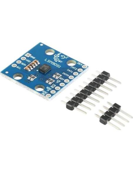 Sensor Inercial LSM9DS1 RENDTENSIETI Acelerómetro Giroscopio Sensor Inercial LSM9DS1 RENDTENSIETI Acelerómetro Giroscopio