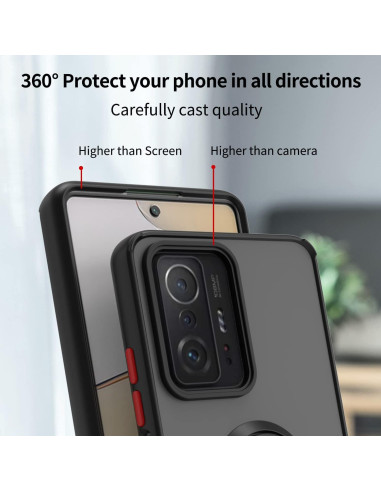 Funda QUIETIP para Motorola Edge 50 Pro 5G Verde con Protector