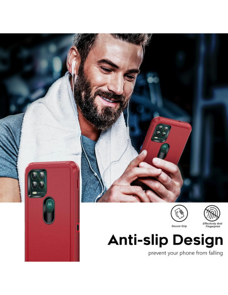 Funda LeYi para Moto G Stylus 5G 2021 + 2 Protectores Vidrio Funda LeYi para Moto G Stylus 5G 2021 + 2 Protectores Vidrio