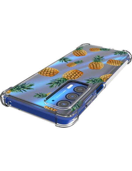 Funda TPU Motorola Moto Edge 2021 5G UW Piña 6.78" Funda TPU Motorola Moto Edge 2021 5G UW Piña 6.78"