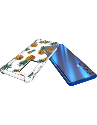 Funda TPU Motorola Moto Edge 2021 5G UW Piña 6.78"