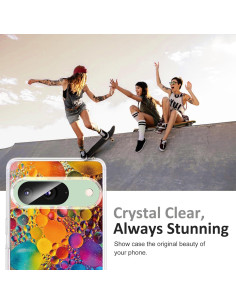 Funda Transparente TPU Google Pixel 9/9 Pro Colorida Antirayaduras 2