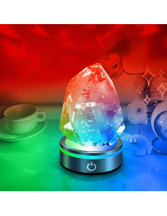 Lámpara de Mesa LED YUBOMT SJD-B RGB Regulable 8x8x13cm 2