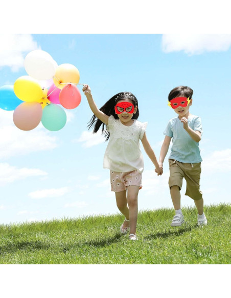 Capa y Máscara de Superhéroe HuangWeida para Niños 3-9 Años Capa y Máscara de Superhéroe HuangWeida para Niños 3-9 Años