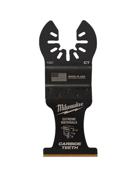 Cuchillas Oscilantes Milwaukee 3 pk Carburo 3.5 cm Open-Lok Cuchillas Oscilantes Milwaukee 3 pk Carburo 3.5 cm Open-Lok