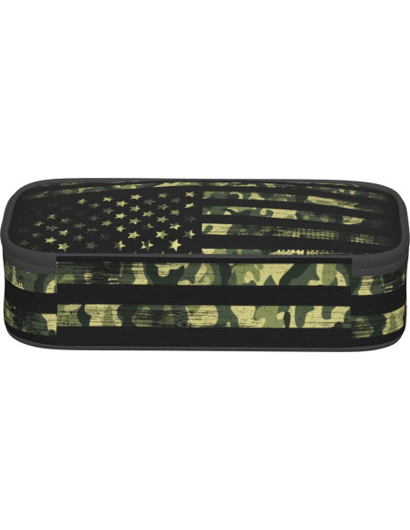 Estuche de Lápices YIJIUWKIS Camo Verde 21x9.5x5 cm Estuche de Lápices YIJIUWKIS Camo Verde 21x9.5x5 cm