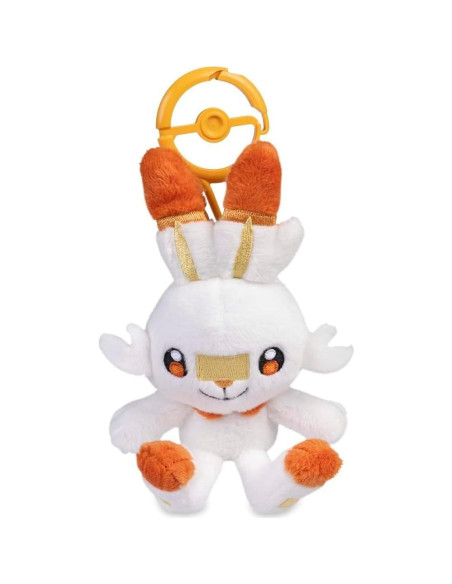 Llave de Peluche Scorbunny Centro Pokémon 7.6x9.9x18.5 cm Llave de Peluche Scorbunny Centro Pokémon 7.6x9.9x18.5 cm