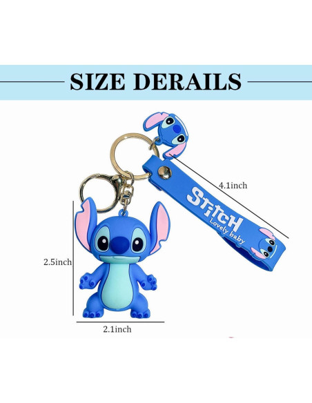 Llavero Kawaii de Anime para Niños y Niñas - PVC Duradero Llavero Kawaii de Anime para Niños y Niñas - PVC Duradero