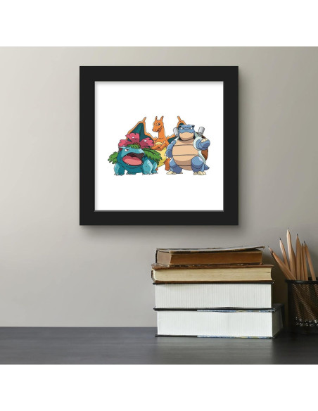 Arte de Pared Gallery Pops Pokemon - Blastoise, Charizard, Venusaur 30.48 cm Arte de Pared Gallery Pops Pokemon - Blastoise, Charizard, Venusaur 30.48 cm