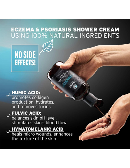 Jabón Corporal Natural Sphagnum 399.5 ml para Psoriasis y Eczema