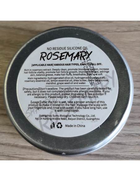 Champú Orgánico de Romero Hotiary 54g - Limpieza Profunda Champú Orgánico de Romero Hotiary 54g - Limpieza Profunda