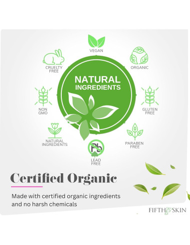 Primer de Maquillaje Mineral Fifth & Skin 28.35 g - Orgánico y Vegano