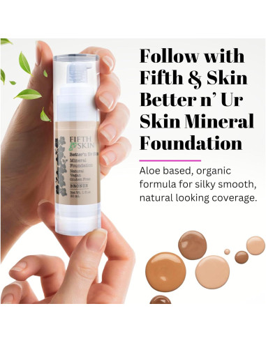 Primer de Maquillaje Mineral Fifth & Skin 28.35 g - Orgánico y Vegano