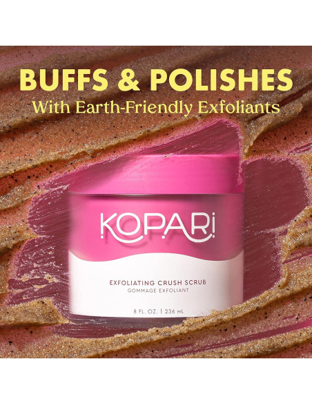 Exfoliante de Coco Kopari 226.8 g - Azúcar Moreno Orgánico Exfoliante de Coco Kopari 226.8 g - Azúcar Moreno Orgánico