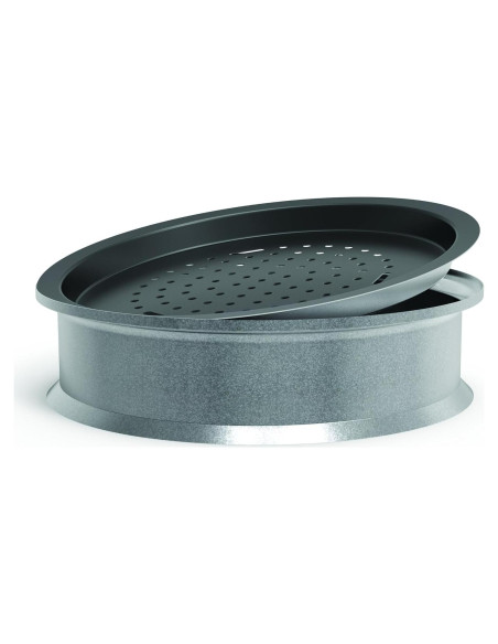 Kit de Extensión para Ahumador Kettle Nordic Ware 27.43 cm Plata Kit de Extensión para Ahumador Kettle Nordic Ware 27.43 cm Plata